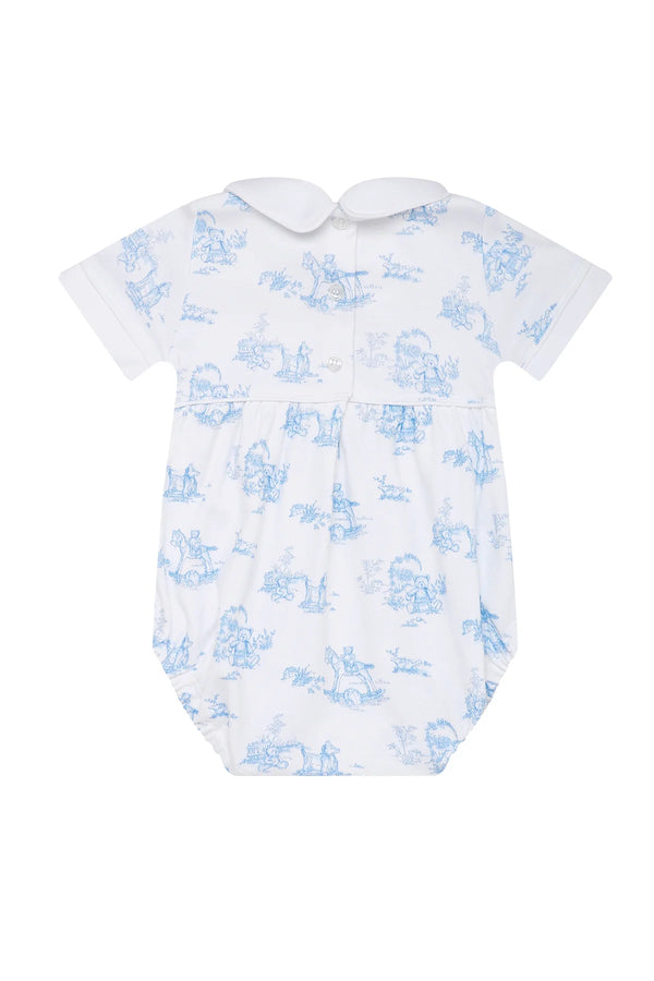 Nellapima Blue Bunny Toile Bubble