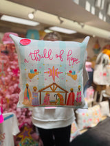 Thrill of Hope Square Pillow