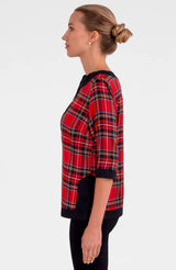 Gretchen Scott Split Neck Tunic - Duke of York