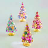 Glitterville's Golden Grandeur Tree Ornament (Multiple Color Options)
