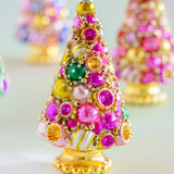 Glitterville's Golden Grandeur Tree Ornament (Multiple Color Options)