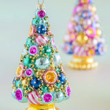 Glitterville's Golden Grandeur Tree Ornament (Multiple Color Options)