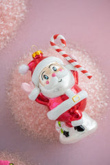 Glitterville's Baby Papa Noel Ornament (Multiple Color Options)
