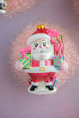 Glitterville's Baby Papa Noel Ornament (Multiple Color Options)