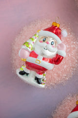 Glitterville's Baby Papa Noel Ornament (Multiple Color Options)