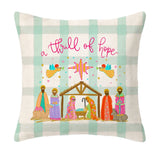 Thrill of Hope Square Pillow