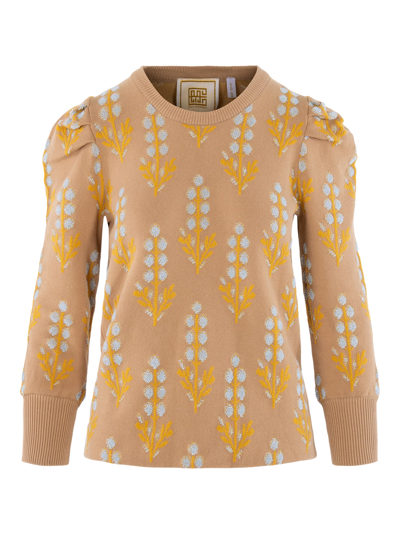 Emily McCarthy Julia Sweater in Bluebonnet