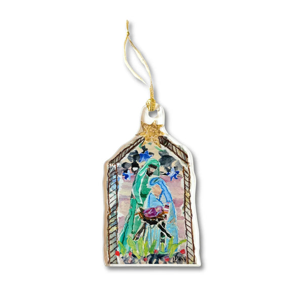Lauren Dunn Holy Family Acrylic Ornament