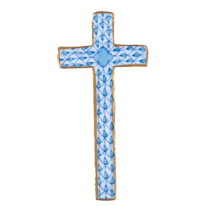 Herend Miniature Cross (Multiple Color Options!)