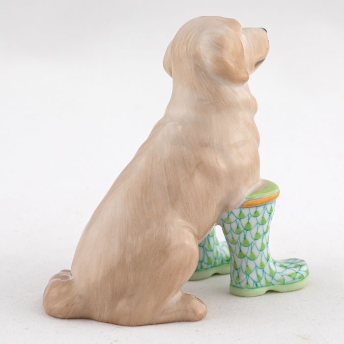 Herend Key Lime Rainy Day Retriever