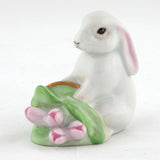Herend Flowerpot Bunny in Key Lime