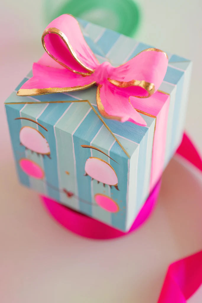 Glitterville "The Gifties" Patty Package, Baby Box, or Magnificent Mister Bow, Tabletop Figure