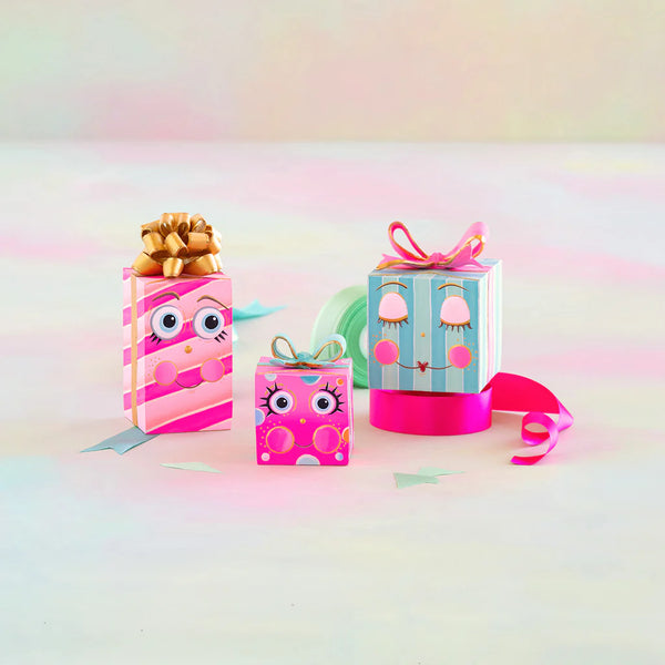 Glitterville "The Gifties" Patty Package, Baby Box, or Magnificent Mister Bow, Tabletop Figure