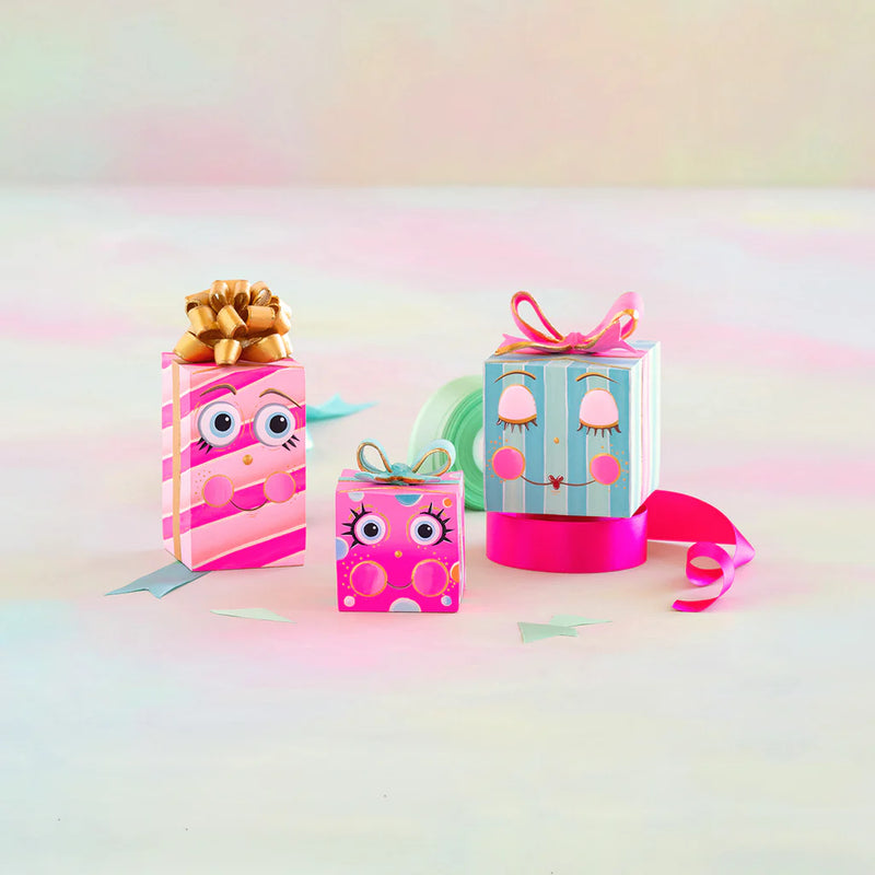 Glitterville "The Gifties" Patty Package, Baby Box, or Magnificent Mister Bow, Tabletop Figure