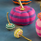Glitterville Striped Pumpkin (Multiple Style Options)