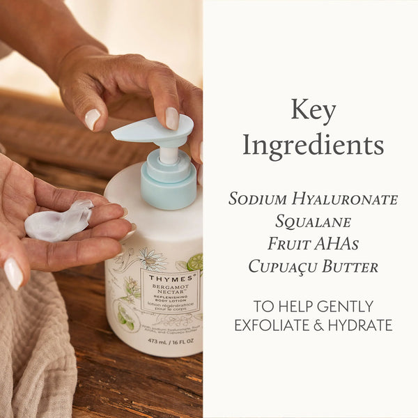 Thymes Bergamot Nectar Replenishing Body Lotion