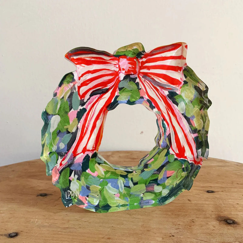 Lauren Dunn Acrylic Wreath