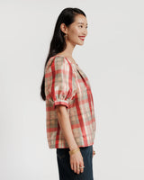 Frances Valentine Zonda Top in Plaid