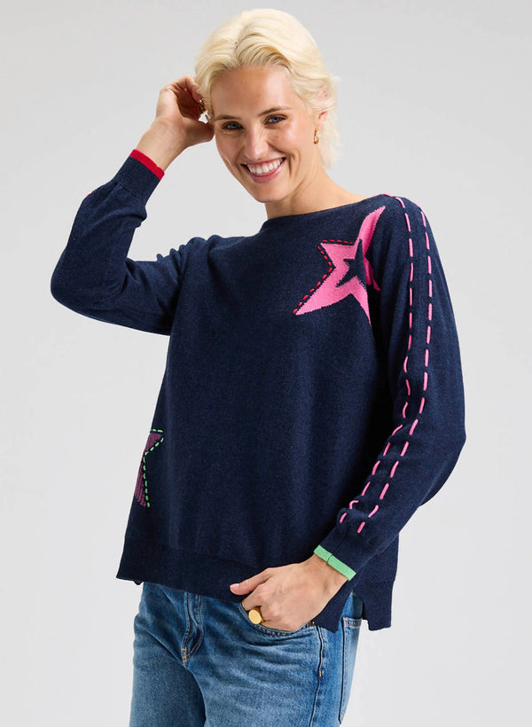 ZP Threaded Star Sweater