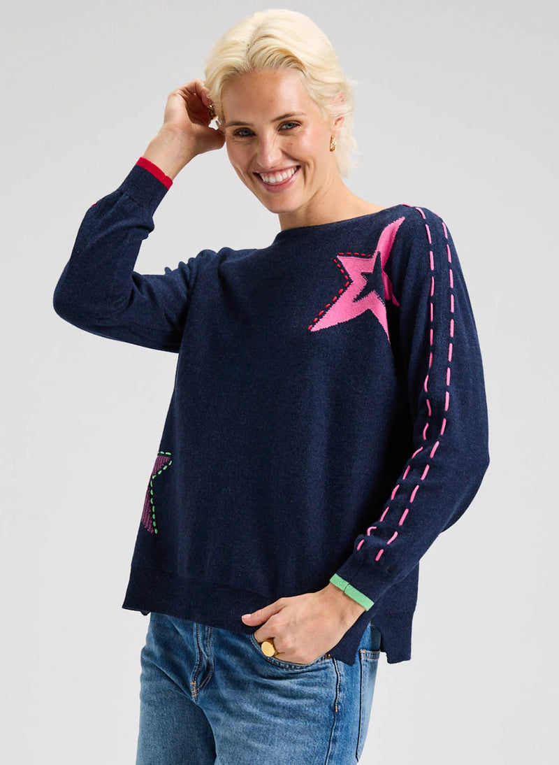 ZP Threaded Star Sweater