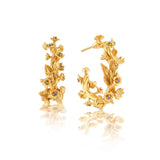 Capucine De Wulf Meadow Small Hoop Earrings in Gold