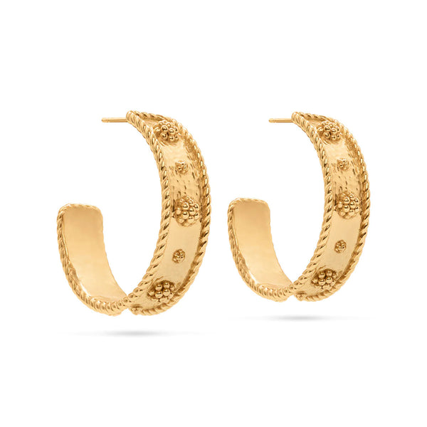 Capucine De Wulf Berry Hoop Earrings - Gold
