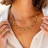 Capucine De Wulf Cleopatra Grande Link Necklace