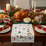 Holiday Icons Tea Towel