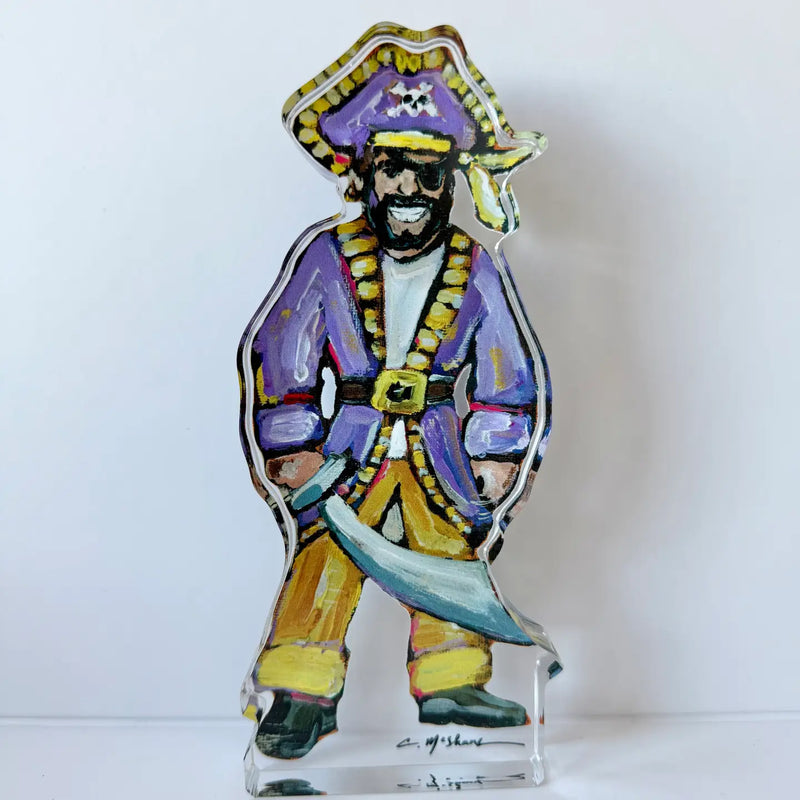 Acrylic Pirate Shelfie (Large or Small Option)