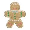 Gingerbread Man Shaped Pillow