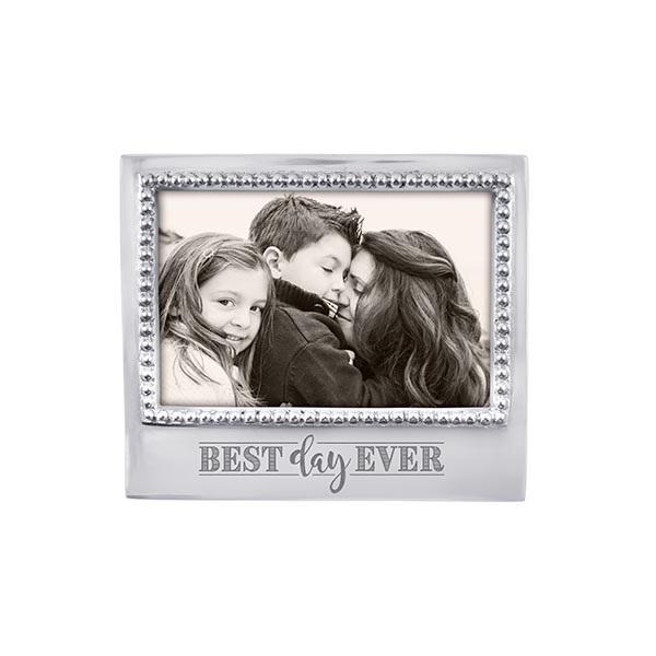 Mariposa "Best Day Ever" Beaded 4x6 Frame