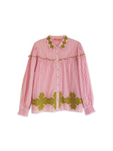 Brooks Avenue Frankie Blouse - Pink Stripe