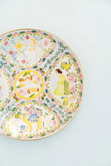 Rose Medallion Nativity Porcelain Plate