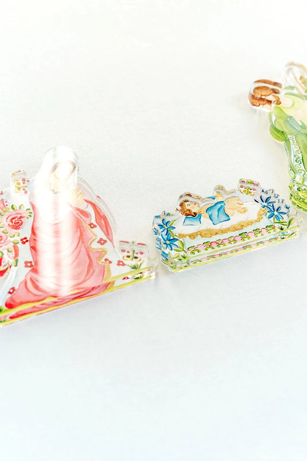 Acrylic Nativity Set - Holy Family