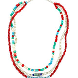 Twine & Twig Layered Fish Necklace