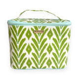 Laura Park Petite Frond Green Train Case