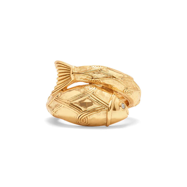 Capucine De Wulf Poisson Wrap Ring in Gold