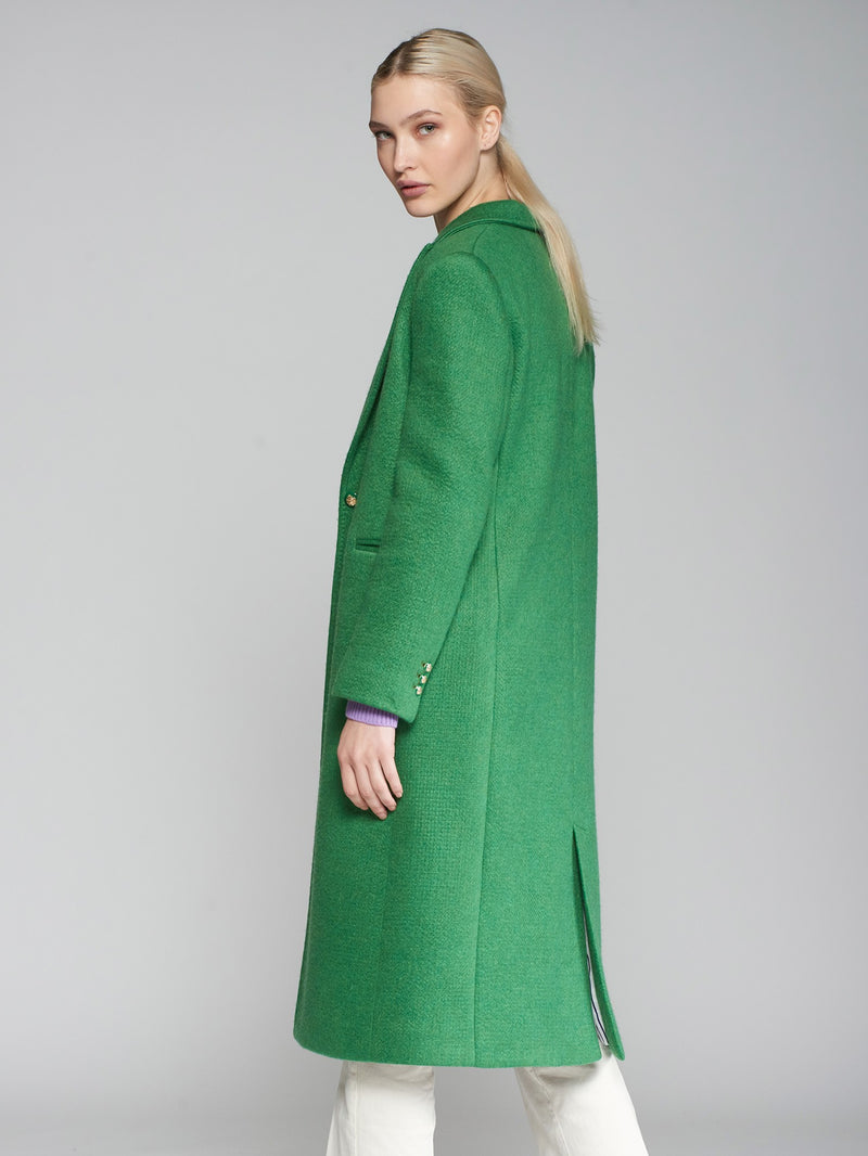 Vilagallo Green Wool Coat