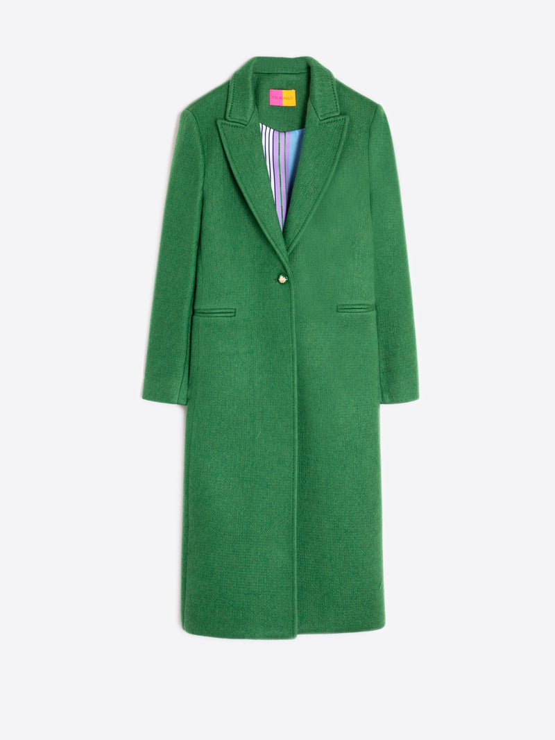 Vilagallo Green Wool Coat