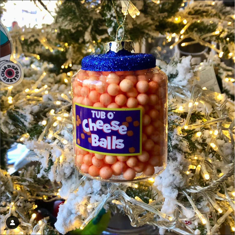 Cody Foster Cheese Balls Ornament