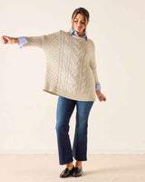 MERSEA Cotswold Cableknit in Sea Salt