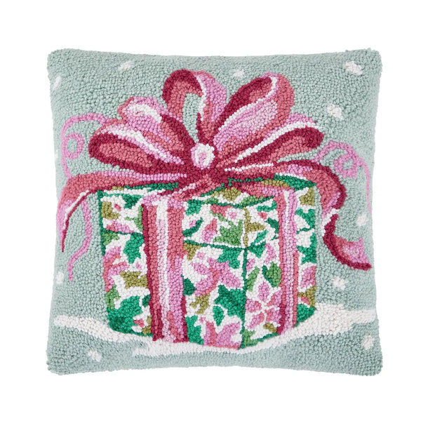 Pink Present Hook Pillow