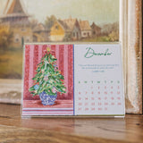 Cleerely Stated 2026 Calendar With Acrylic Stand
