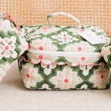 Resort Grenada Mosaic Luxe | Quilted 3 Piece Cosmetic Set