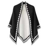 Scalloped Edge Elegance Triangle Wrap (multiple color options)