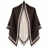 Scalloped Edge Elegance Triangle Wrap (multiple color options)