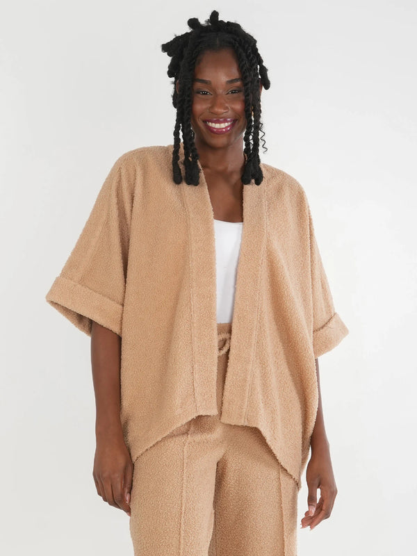 Emily McCarthy Coco Cape in Teddy