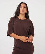 Oversized Modal Dress in Cacao