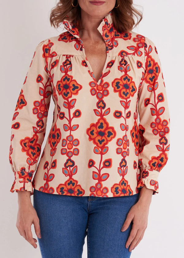 CK Bradley Aspen Blouse in Serendipity Praline