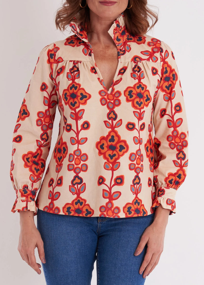 CK Bradley Aspen Blouse in Serendipity Praline